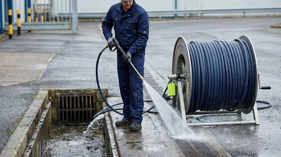 Drain jetting